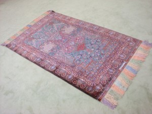 世田谷区にて最高級ラジャビアン工房ペルシャ絨毯をお売りいただきました